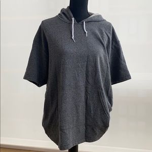 American apparel short sleeved hoodie